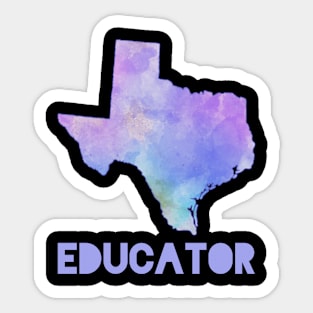 Texas Educator Sticker